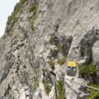 ...und der ansteigende Quergang im Bergführer Wandl, ...und der ansteigende Quergang im Bergführer Wandl,