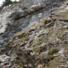 Die beiden Einstiegsleitern vom Drachenwand Klettersteig. Die beiden Einstiegsleitern vom Drachenwand Klettersteig.