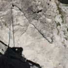 ...geht es im Zickzack steil nach oben....