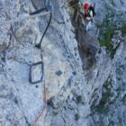 Die Schlüsselstelle von oben