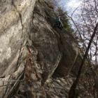 Auch der nachfolgende Quergang, der dem Steilaufschwung folgt... Auch der nachfolgende Quergang, der dem Steilaufschwung folgt...