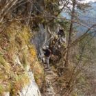 Der Reibungsplatte C folgt ein erholsamer Abschnitt auf einem grasigen Band... Der Reibungsplatte C folgt ein erholsamer Abschnitt auf einem grasigen Band...