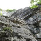 Einstiegswand (sieht schlimmer aus als es ist) Einstiegswand (sieht schlimmer aus als es ist)
