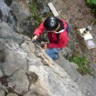 Einstiegswand B von oben Einstiegswand B von oben