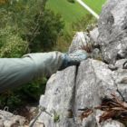 Oberhalb der Verschneidung. Mein Fuß war im Weg ;-) Oberhalb der Verschneidung. Mein Fuß war im Weg ;-)