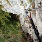 Und hier noch etwas höher, schon fast am Steigbuch angekommen Und hier noch etwas höher, schon fast am Steigbuch angekommen