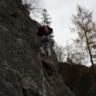 Langer Quergang nach der Steilstufe Langer Quergang nach der Steilstufe