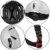 Diverse ALPIDEX Kletterhelm + Alpidex Klettergurt + Stubai Klettersteigset Basic 3.0 - Helm: Bright White, Gurt: Green - 3