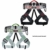 Diverse ALPIDEX Kletterhelm + Alpidex Klettergurt + Stubai Klettersteigset Basic 3.0 - Helm: Bright White, Gurt: Green - 4