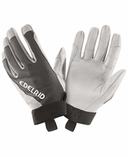 EDELRID Unisex – Erwachsene Skinny Glove II, Titan, S - 1