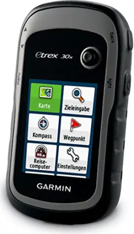 Garmin eTrex 30x Outdoor Navigationsgerät, barometischer Höhenmesser, TopoActive-Karte, 2,2 Zoll (5,6 cm) Farbdisplay -