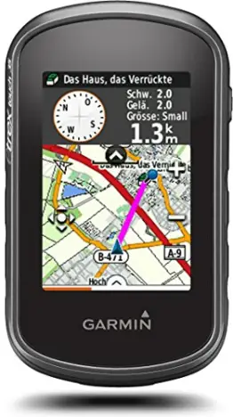 Garmin eTrex Touch 35 Fahrrad-Outdoor-Navigationsgerät - mit vorinstallierter Garmin TopoActive Karte, Smart Notifications und barometrischem Höhenmesser -