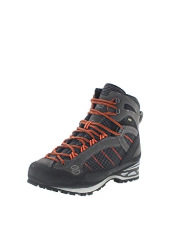 Hanwag Makra Combi GTX Men Größe UK 9,5 Asphalt/orange - 1