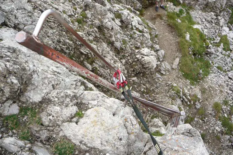 Klettersteig Leiter