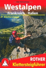 Klettersteige Westalpen Frankreich/Italien: 81 Klettersteige zwischen Comersee, Genfersee und Mittelmeer. im Maßstab 1 : 50.000, eine Übersichtskarte - 1