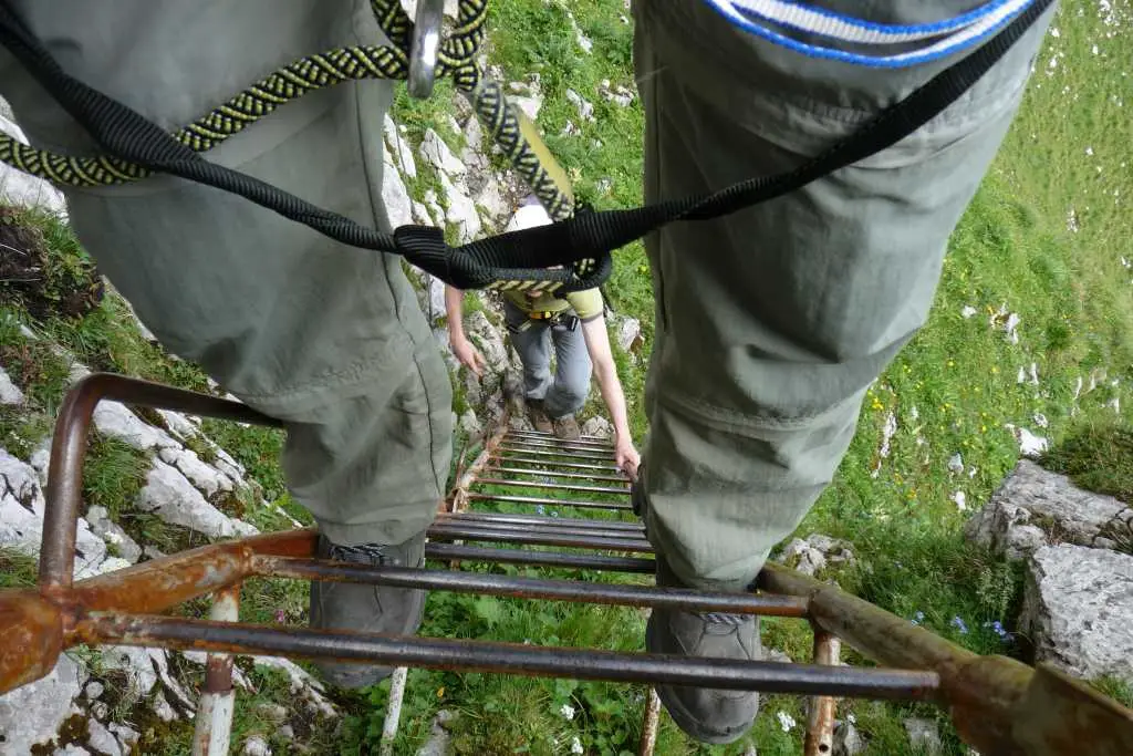 Mittenwalder Klettersteig Leiter