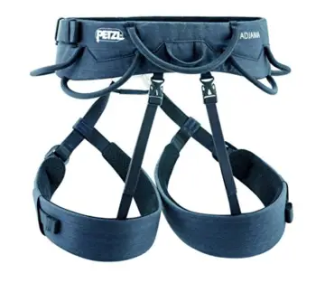 PETZL Herren Adjama Hüftgurt, Blau, S - 3