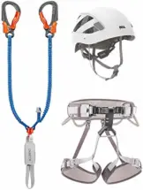 PETZL Unisex – Erwachsene Kit Klettersteig Eashook Zubehör Für Klettern, Mehrfarbig, Uni - 1