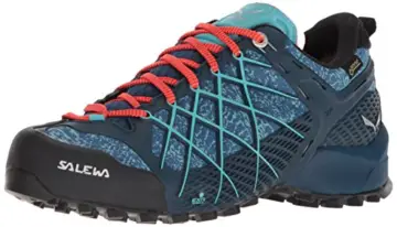 Salewa Damen WS Wildfire Gore-TEX Trekking-& Wanderhalbschuhe, Poseidon/Capri, 40 EU - 1