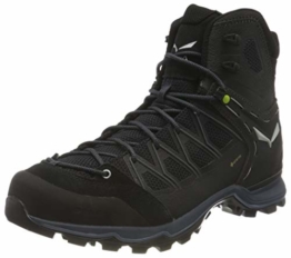 Salewa Herren MS Mountain Trainer Lite Mid Gore-TEX Trekking-& Wanderstiefel, Black/Black, 44 EU - 1