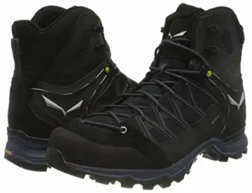 Salewa Herren MS Mountain Trainer Lite Mid Gore-TEX Trekking-& Wanderstiefel, Black/Black, 44 EU - 7